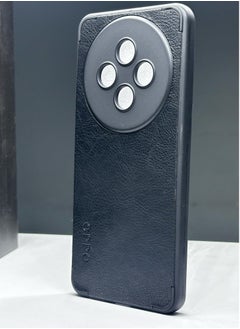 Generic Black Leather Case for Oppo 12F with Black Frame is a case specially designed to protect your device from scratches and shocks.  - Image 3