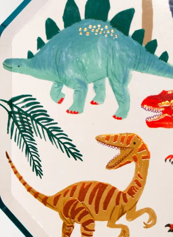 Meri Meri Dinosaur Kingdom Dinner Plates