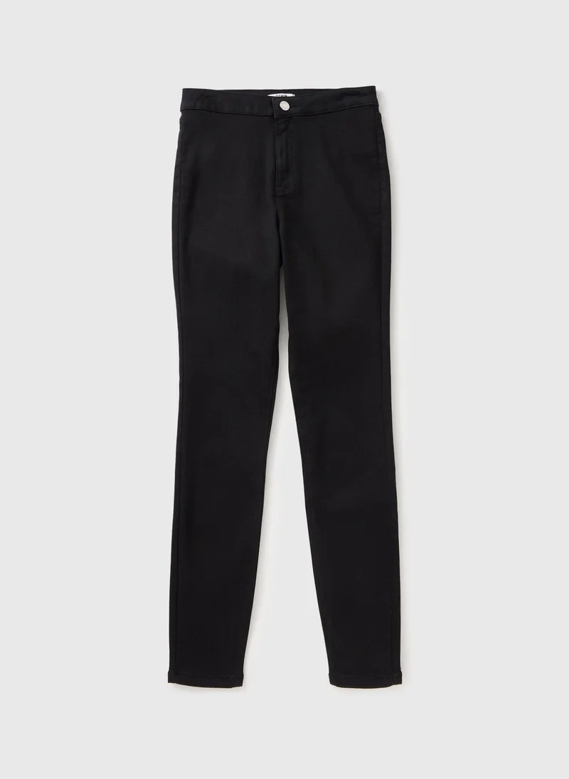 Matalan Black Straight Leg Jeans