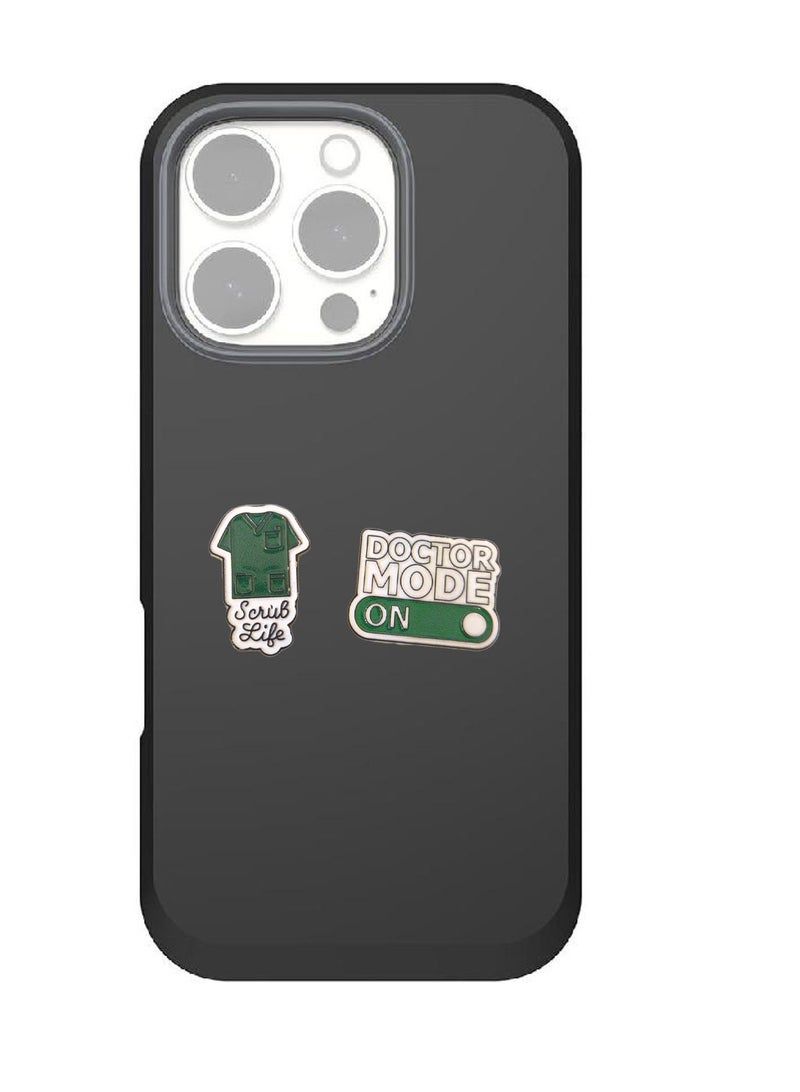 Arabest Metal Sticker for Mobile or Smooth Surface - Ideal for Doctors and Medical Students - Image 1