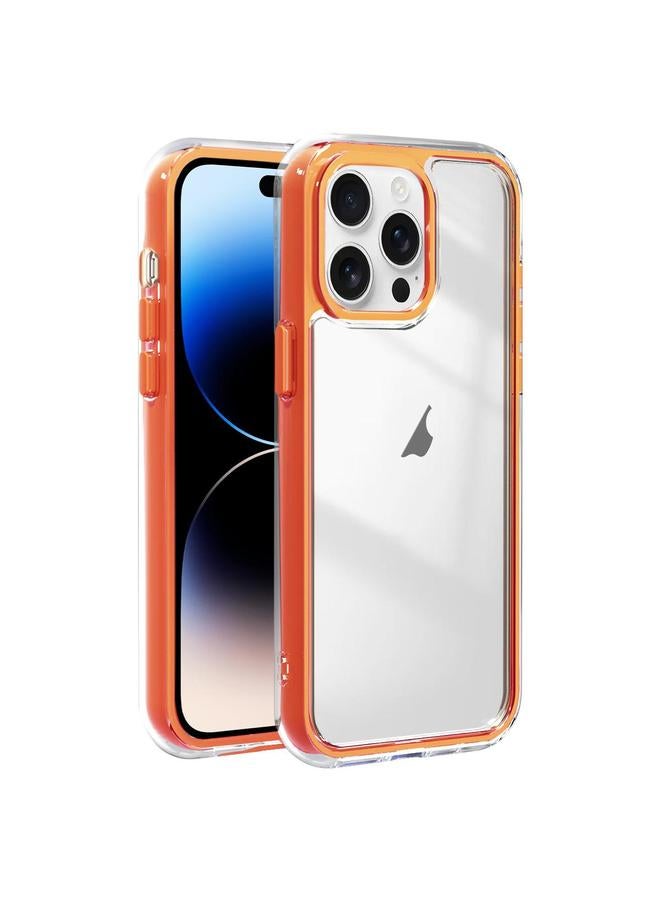 اس-توب جراب لهاتف iPhone 14 Pro مصنوع من مادة TPU الهجينة الأكريليكية 3 في 1 مع وسادة هوائية ومضاد للصدمات - Image 1