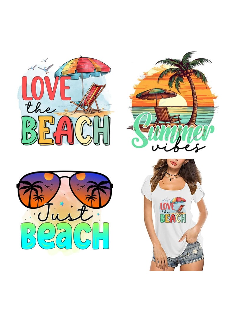 Generic 3 SEA  AND SUMMER PICTURE HEAT TRANSFER CAN APPLY ON CLOTH BY USING HOT IRON GOOD QUALITY PRINTING CAN WASH SEVERAL TIMES - Image 1