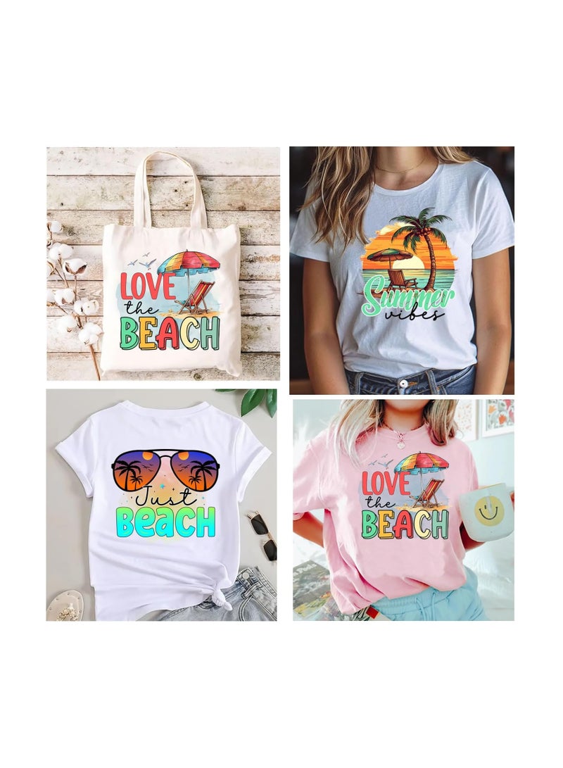 Generic 3 SEA  AND SUMMER PICTURE HEAT TRANSFER CAN APPLY ON CLOTH BY USING HOT IRON GOOD QUALITY PRINTING CAN WASH SEVERAL TIMES - Image 4