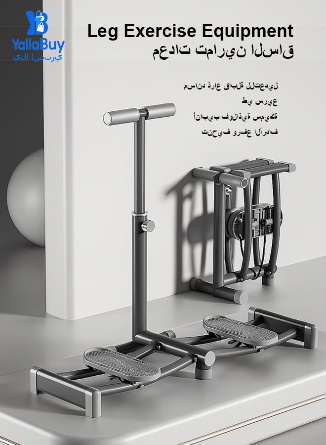 يلا اشتري معدات تمارين الساق - جهاز تمارين التزلج مع درابزين، جهاز بيلاتيس، جهاز تمارين كيجل، جهاز تدريب عضلات الحوض والورك من ثيغ ماستر، جهاز تمارين الفخذ الداخلي، جهاز إصلاح منزلي بعد الولادة للنساء - Image 1