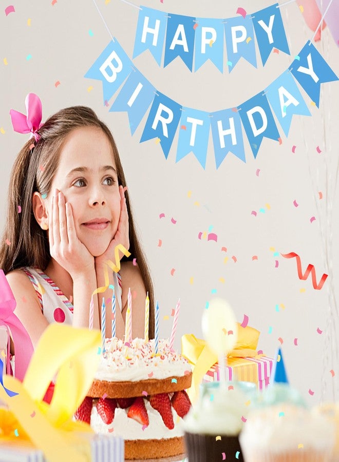 دوم ستار لافتة عيد ميلاد سعيد زرقاء من دومستار، لافتة عيد ميلاد سعيد، زينة جدارية/بابية، مناسبة لحفلات ذات طابع بحري، زينة معلقة لغرفة الأطفال - Image 5