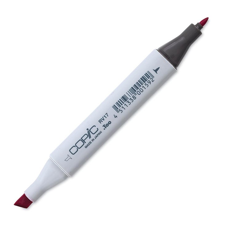 Copic Marker with Replaceable Nib, RV17-Copic, Deep Magenta