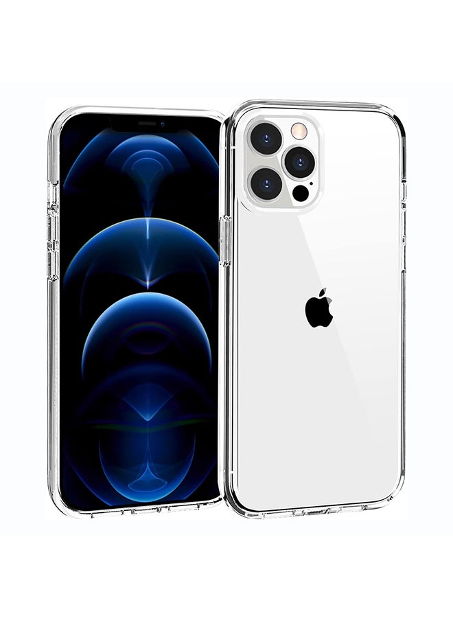 O Ozone Clear Classic Case Compatible With iPhone 12 Pro Max | Transparent Slim Soft TPU Back Cover | Anti-Yellow Shockproof Protective Phone Case - Image 1