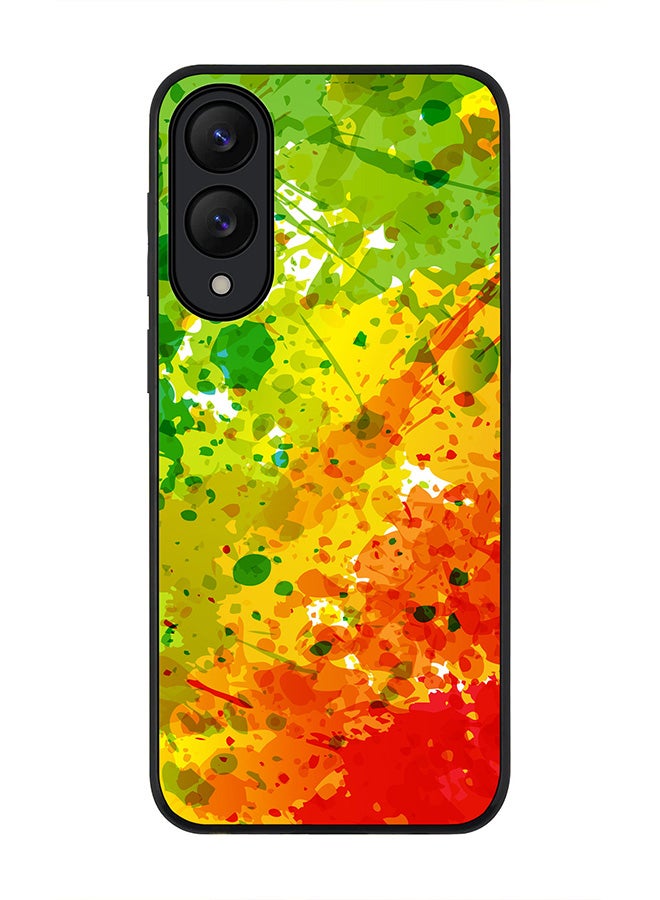 Stylizedd For Samsung Galaxy S25 Edge Case,Slim fit Camera Protection, Shockproof Thin Phone cover  - Tropical Splash