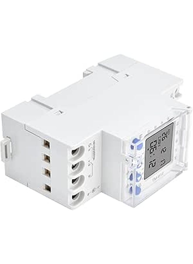 TM612 مؤقت ذكي لمفتاح الطاقة 44 برنامجًا 6 لغات شاشة LCD عرض 2 مخرج AC220V - Image 1