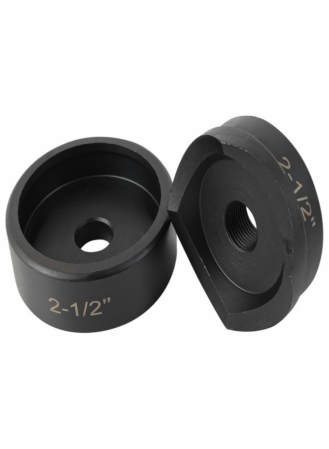AMZCNC 2-1/2" Conduit Punch and Die for Hydraulic Knock Out Driver 3/4"-16UN Thread((Conduit Hole Size) 2-1/2")(Actual Hole Size: 2.91") - Image 1