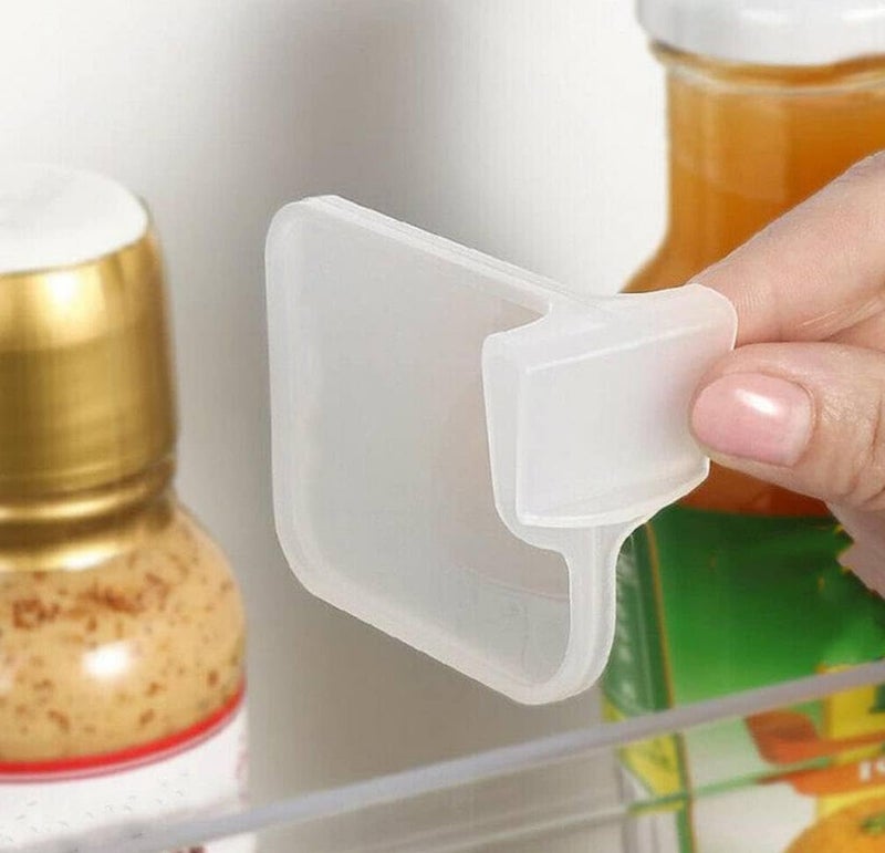 MAVIND MAVIND Fridge Storage Divider for Sachet Seasoning Sauce Packet Space Saving Adjustable Divider for Kitchen Desk Bathroom  - Image 1