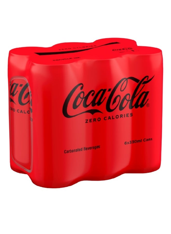 Carbonated Soft Drink Zero - 330ml x 6