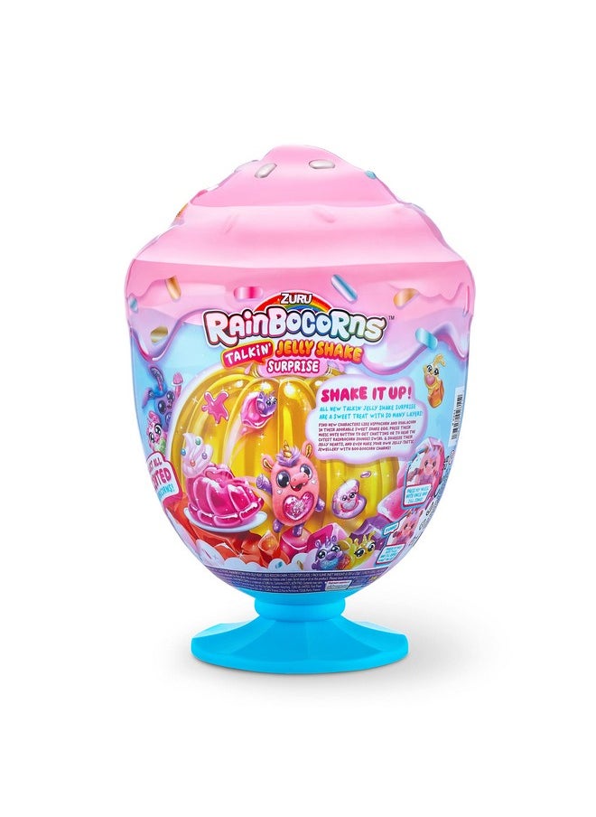 Jelly Shake Surprise Series 2 Hippo By Zuru Cuddle Plush Scented Stuffed Animal Slime Mix Talkback Feature And More Ages 3+ (Hippo)