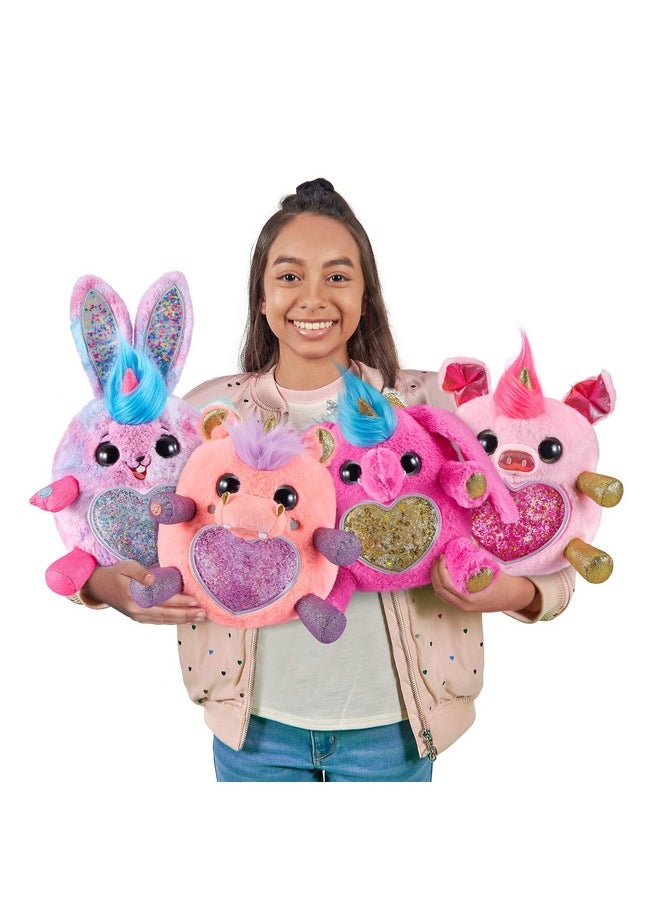 Jelly Shake Surprise Series 2 Hippo By Zuru Cuddle Plush Scented Stuffed Animal Slime Mix Talkback Feature And More Ages 3+ (Hippo)