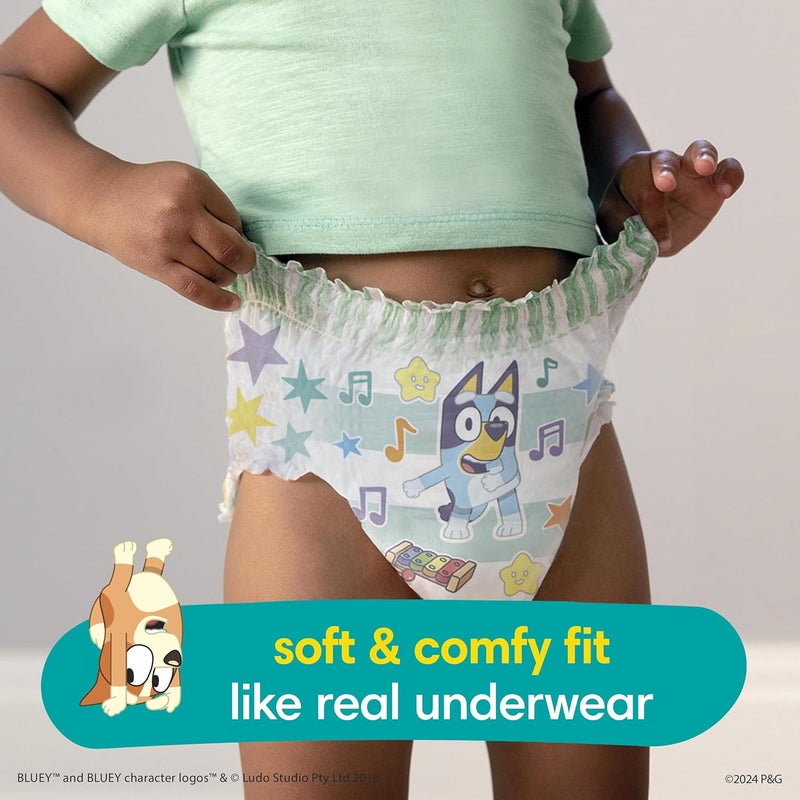 Pampers Easy Ups Training Pants Boys and Girls, 3T-4T, 124 Count - Image 2