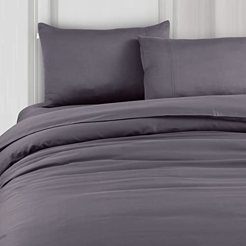 Spread Spain Madison Avenue Cotton Quilt Cover | 400 Thread Count Light Silky Sateen Sheets Single Size Quilt Cover with Zipper Closure | Soft Razai Cover - 60 x 90 inch - Fudge - Image 3