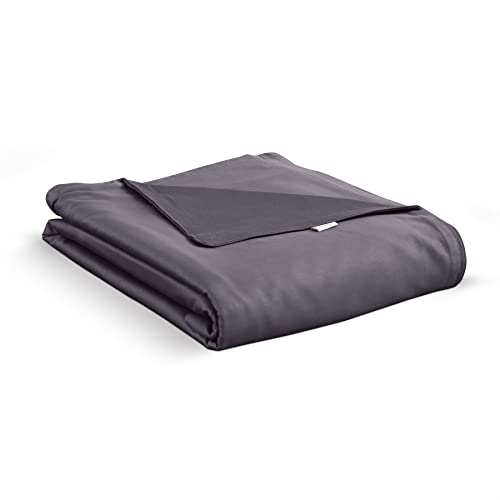 Spread Spain Madison Avenue Cotton Quilt Cover | 400 Thread Count Light Silky Sateen Sheets Single Size Quilt Cover with Zipper Closure | Soft Razai Cover - 60 x 90 inch - Fudge - Image 1