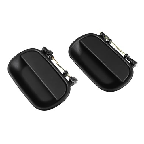 VekAuto 1 Pair Left Right Side Exterior Door Handle Compatible for Chevrolet W3500 Tiltmaster for Isuzu NPR HPRHD 89785210848978521085 Black - Image 1