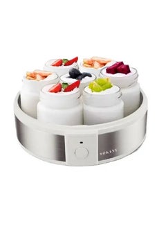 sokany Yogurt Maker With Stainless Steel Body /7 cups/ Light Indicator(SK-08017)  - Image 2