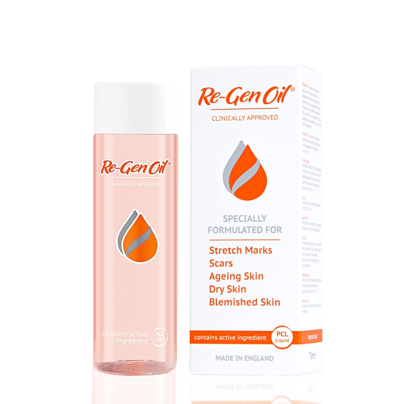 RE-Gen Re Gen Oil Improve the Appearance of Scars, Stretch Marks and Uneven Skin Tone 75ml/2.5oz - Image 2
