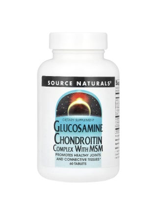 Source Naturals, Glucosamine Chondroitin Complex With MSM, 60 Tablets - pzsku/Z2A7C32E8B7F0324F5358Z/45/_/1745236935/ce1ab892-712e-48d9-a025-6c7be1e56626