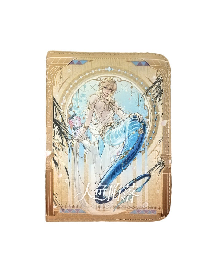 Card Collection Book: Wild Mermaid, Fallen Full-Time Master Blind Box Flash Card With Box Scene Promotion Gift 