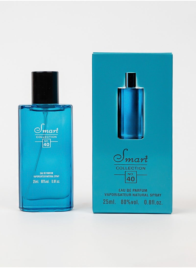 Smart collection Fresh Cool Water Perfume Smart Collection No. 40 Men’s Long Lasting Perfume – 25ml | Woody & Citrus Scent | Eau De Parfum 