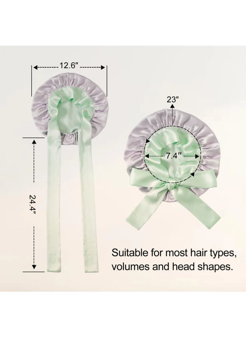 ZIMASILK 100% Double Layered Silk Sleep Cap  - Image 3