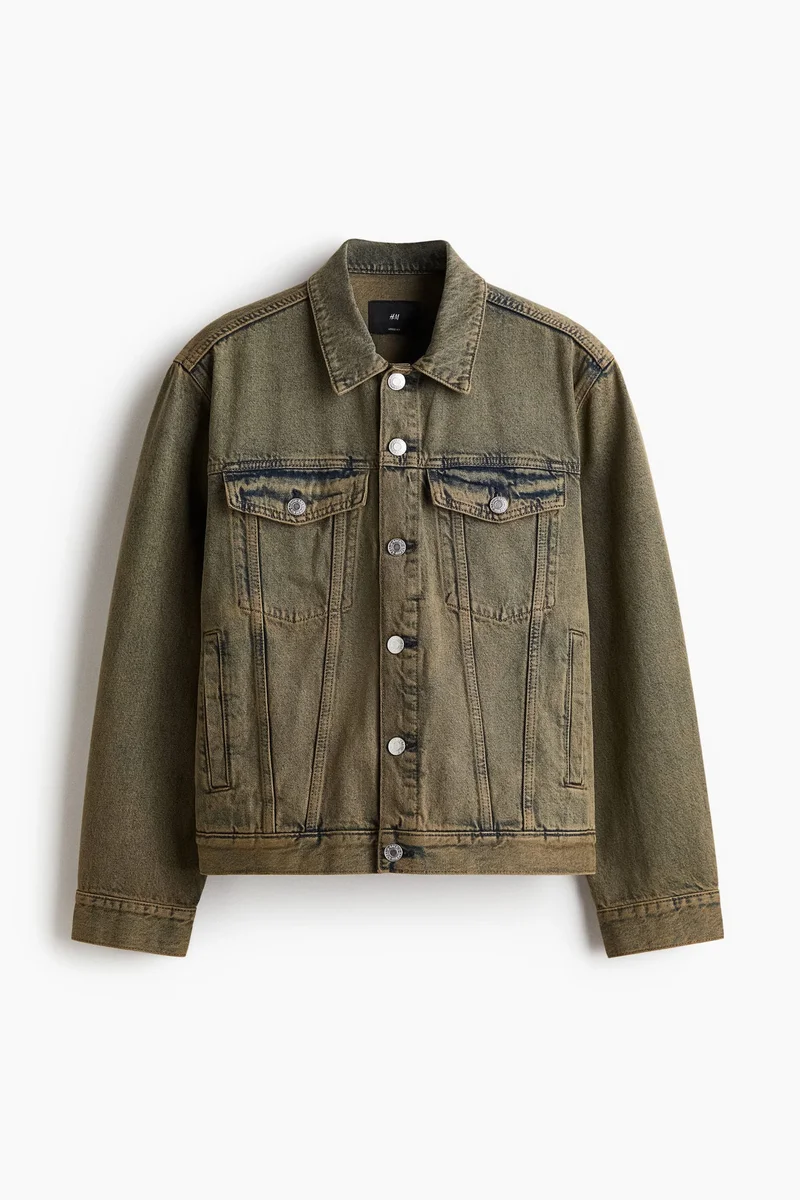 H&M  Loose Fit Denim jacket for Men | Best Price UAE