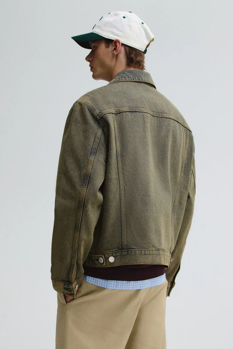 H&M  Loose Fit Denim jacket for Men | Best Price UAE