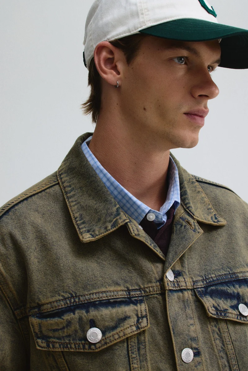 H&M  Loose Fit Denim jacket for Men | Best Price UAE