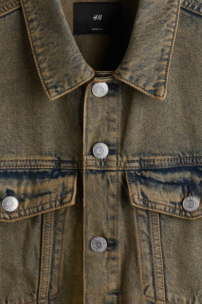 H&M  Loose Fit Denim jacket for Men | Best Price UAE