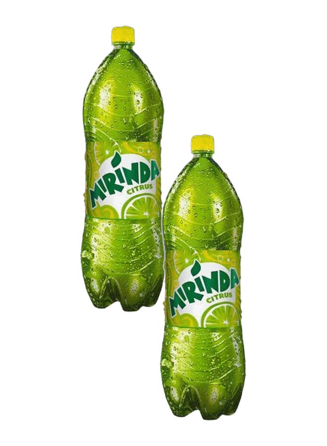 Mirinda Cirtuss Soft Drink, Plastic Bottle, 2.20L, Bundle of 2 - Image 1