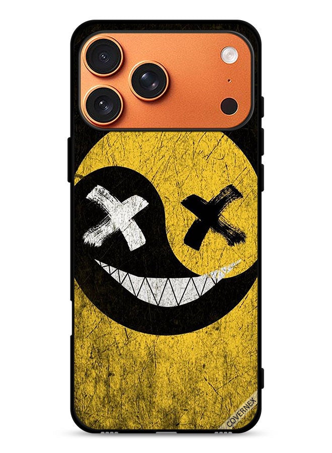 Covernex Apple iPhone 17 Pro Max Protective Case Cover Marshmallow Face Art - Image 1