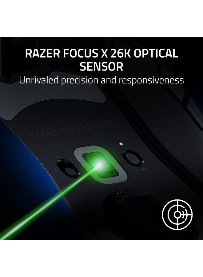 Gaming Razer Cobra HyperSpeed Wireless Gaming Mouse Black - Image 2
