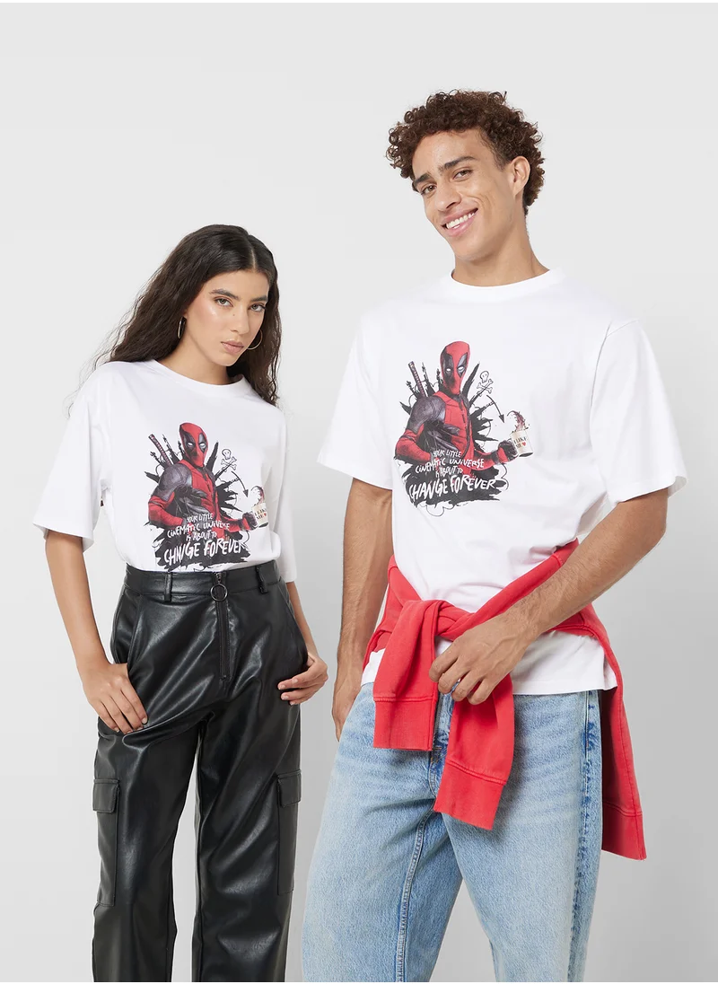 MARVEL Deadpool Oversized T-Shirt