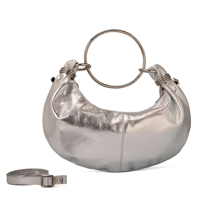 Carmen Steffens Silver Bracelet Bag