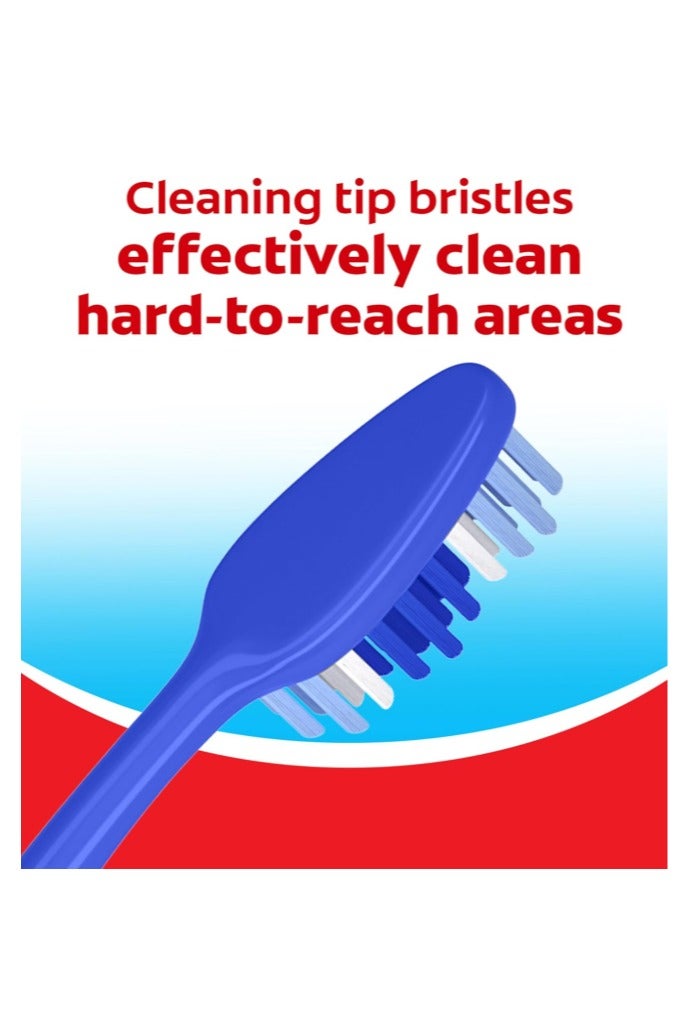 Colgate Toothbrush Medium Triple Action 5+1 Manual Adult Multicolor - Image 5