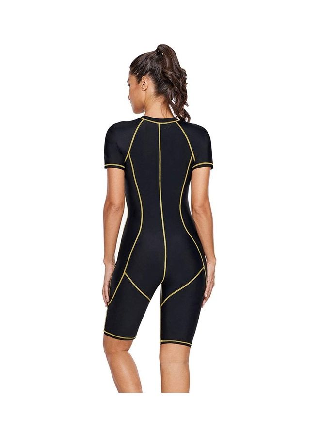 Loquat One Piece Rash Guard Zip Sun Protection XXL - Image 5