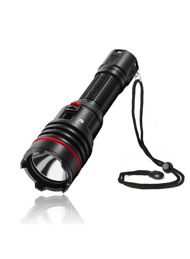 LetonPower Diving Flashlight,Letonpower 2000Lumens Dive Light,100M Waterproof,Dive Lights Scuba Diving,With Typec Charging Underwater Flashlight For Professional Outdoor Underwater Sports - Image 1