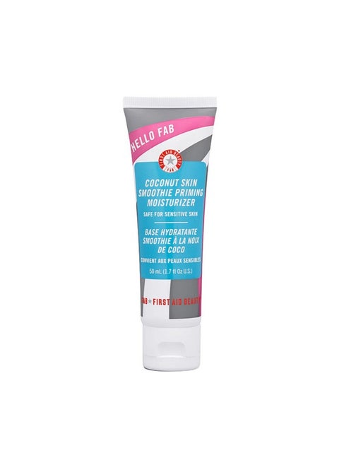Hello Fab Coconut Skin Smoothie Priming Moisturizer 2 In 1 Moisturizer And Makeup Primer 1.7 Oz.
