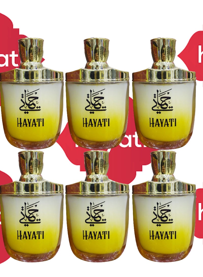 Hayati 6 Pieces Perfume Hayati 100 Ml - Image 1
