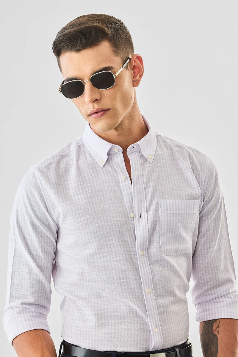 SNITCH Luxe 100% Cotton Slim Fit Shirt