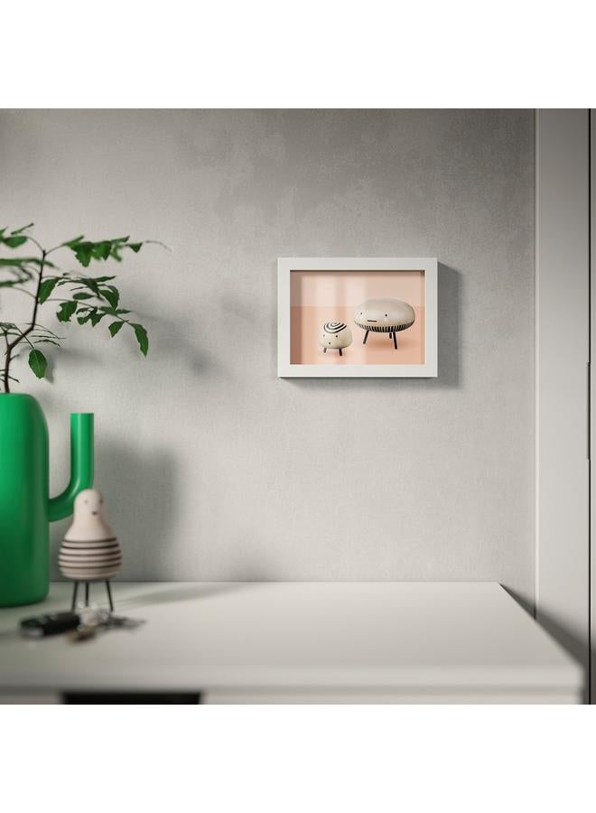 زبون إطار، أبيض، 13×18 سم - Image 3