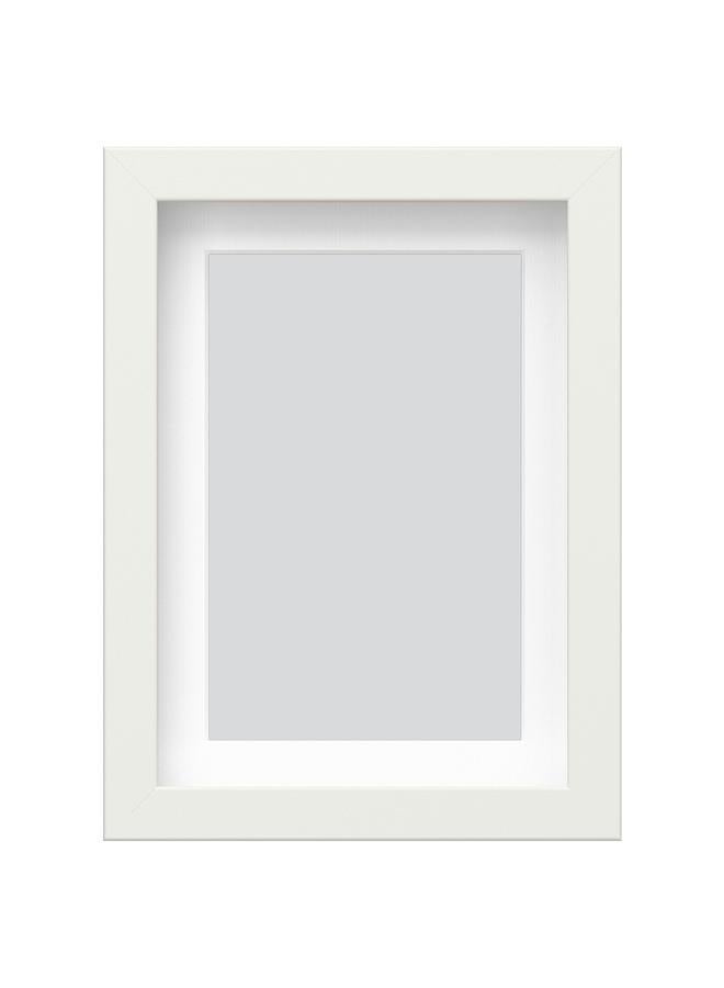 زبون إطار، أبيض، 13×18 سم - Image 1