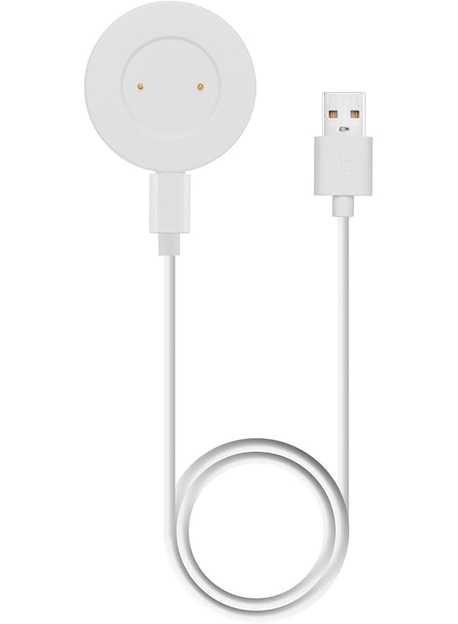 erorex Charger Compatible With Huawei Watch Gt Gt2 Gt 2E Honor Watch Magic Magic 2 Honor Watch Gs Pro 100Cm Usb Charging Cable For Honor Watch Dream White  - Image 1