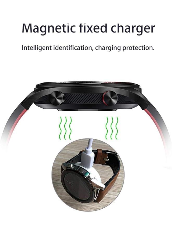 erorex Charger Compatible With Huawei Watch Gt Gt2 Gt 2E Honor Watch Magic Magic 2 Honor Watch Gs Pro 100Cm Usb Charging Cable For Honor Watch Dream White  - Image 5