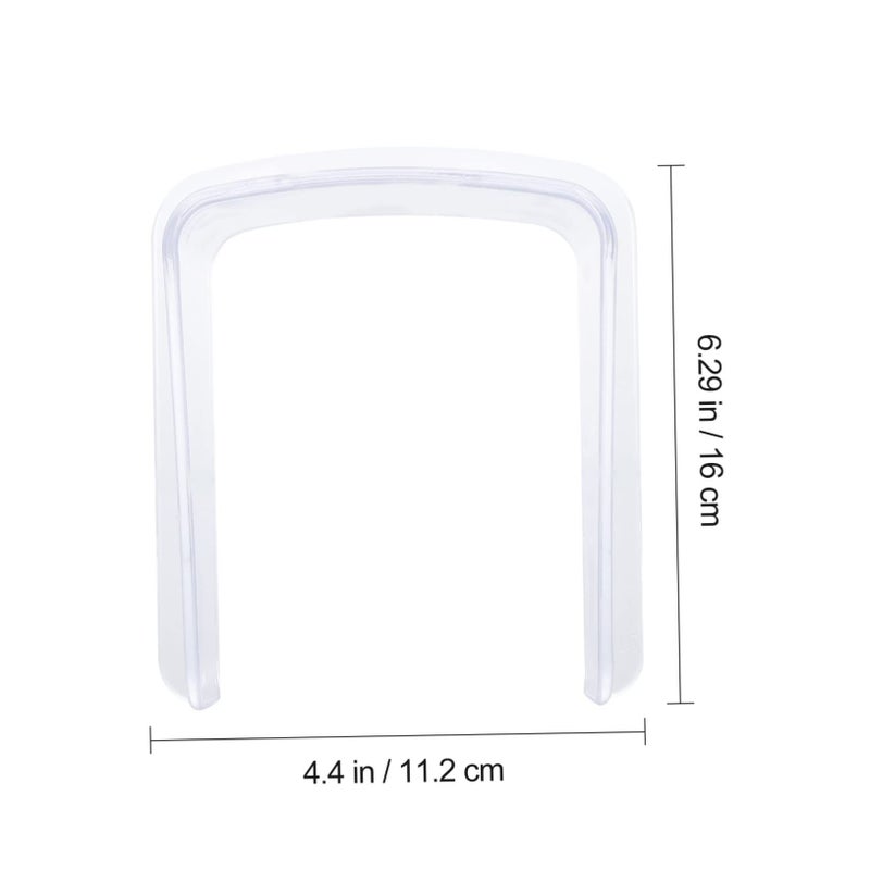 2 Pack Weatherproof Plastic Doorbell Cover Rainproof Access Control Protective Cover - Image 3