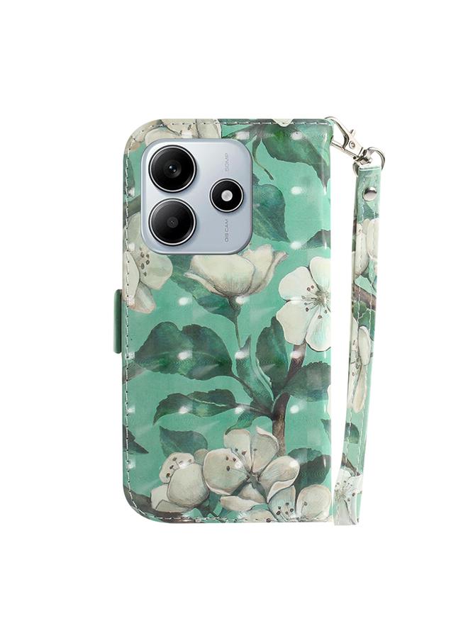 اس-توب جراب لهاتف Redmi Note 14 5G، جراب جلدي ملون ثلاثي الأبعاد قابل للطي - Image 3