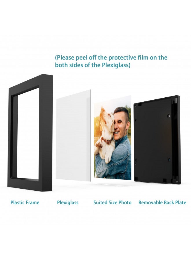 KWANWA Graduation Gifts, 5x7 Picture Frame, Personalized 20S Voice Recordable Photo Frame, Vertical or Horizontal, Tabletop & Wall Mount, Gifts for Boys & Girls, Mother, Father, Grandparents, Birthday, Christmas  - Image 3